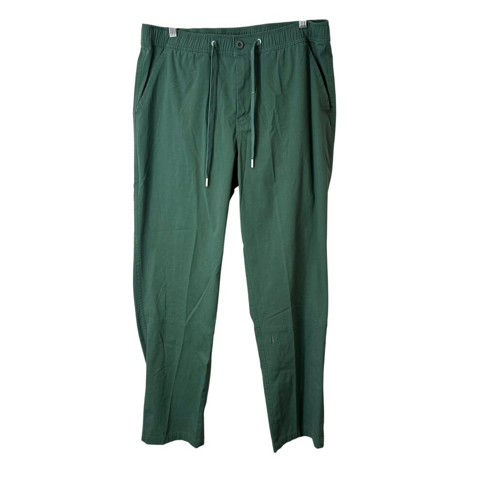 Bearded‎ Goat Men's Dock Pants Green Large Cotton Stretch